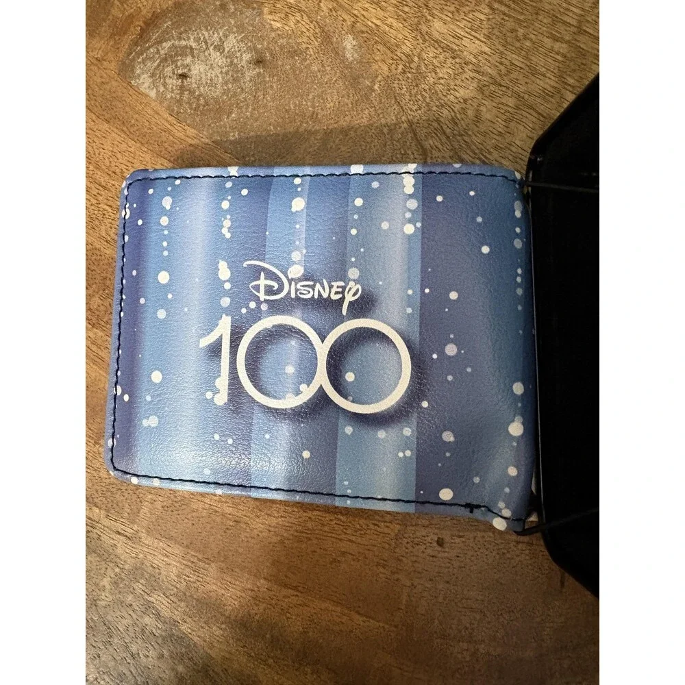 Buckle-Down Wallet Mens Multicolor Disney 100 Bifold Mickey Donald Goofy Tin